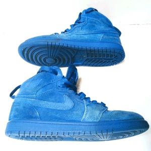 Jordan Retro 1 Blue Suede 3Y